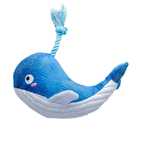 Fringe Studio Plush Dog Toy Whale Hello There Pet Shop Collection 314283 - Image 1