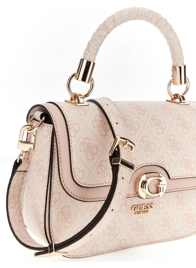 جس حقيبة GUESS Orlina ذات المقبض العلوي وشعار Coal (تصميم أنيق ومتعدد الاستخدامات) - Image 4