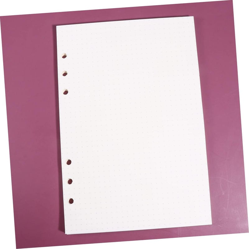 NUOBESTY 135 Sheets Loose Leaf Refill Paper Dotted Notebook Replacement Papers for Journals for School Note Taking and Drawing and Smooth Surface - Image 5