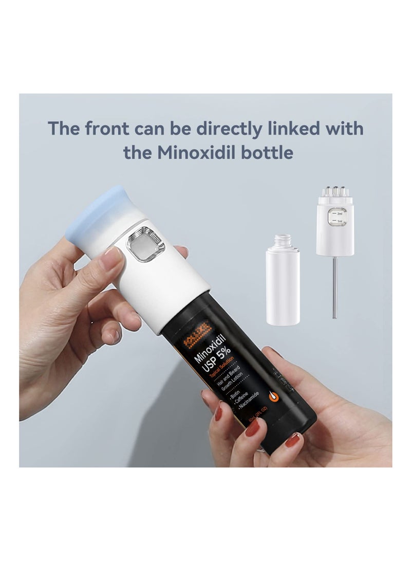 SYOSI Hair Oil Applicator Bottle for Scalp, Scalp Serum Applicator for Hair, Root Comb Applicator Bottle, Root Comb Applicator Scalp Massager Brush for Hair Treatment Medicine Essential Oil Serum - Image 3