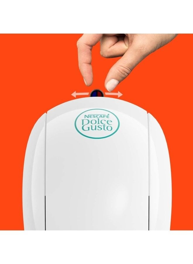 دولسي قوستو ماكينة صنع القهوة بالكبسولات من نستله Dolce Gusto Piccolo XS Little Star شبه الأوتوماتيكية المنزلية 9781joy Cloud White (شعار أزرق) - Image 5