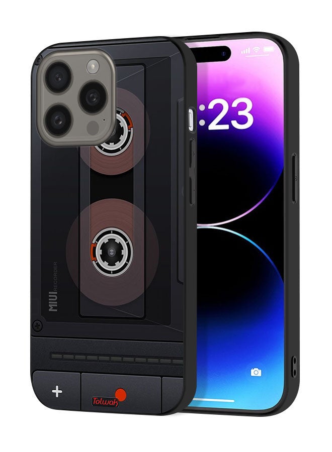 Tolwak Apple iPhone 15 Pro Protective Case Cover Cassette - Image 1