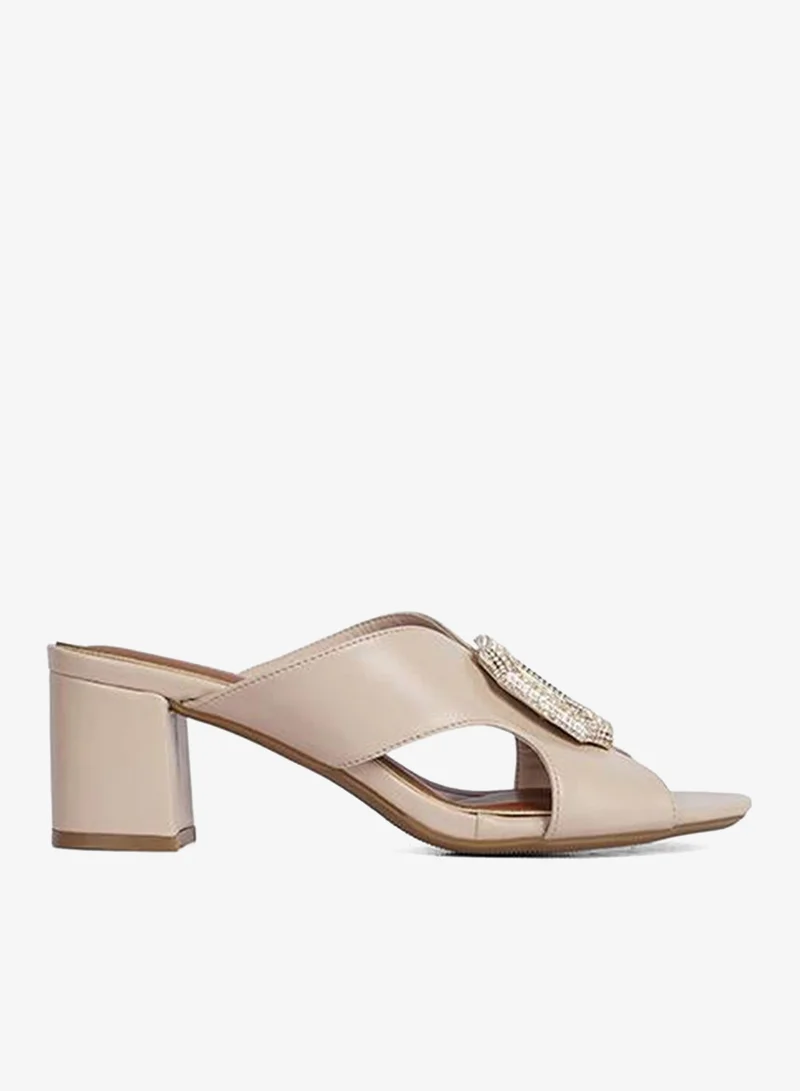 كابلي صنادل نسائية بكعب للحياة العصرية