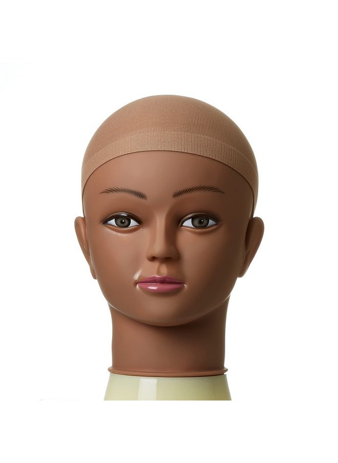 Red by Kiss Wig Cap (1 Pack, Natural Brown (Stocking))  - Image 3