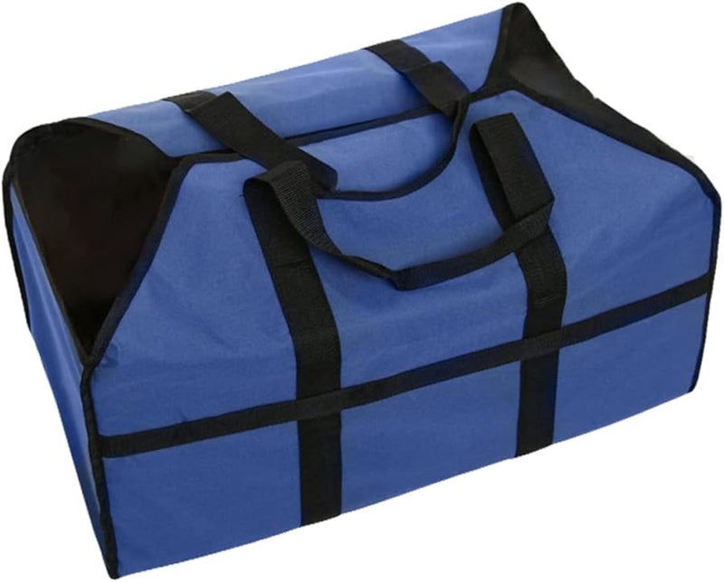 حقيبة كبيرة لحمل الحطب، حقيبة تخزين مغلقة، حقيبة حمل جذوع الأشجار الخارجية، وعاء عملي - Image 2