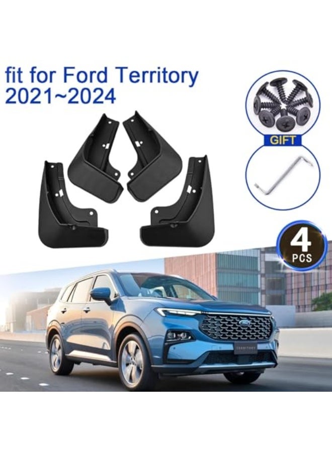 Generic Car Mud Flaps 4x for Ford Territory Equator Sport 2021-2024 Mudguards Mud Anti-splash Front Rear Wheels Fender  - Image 3