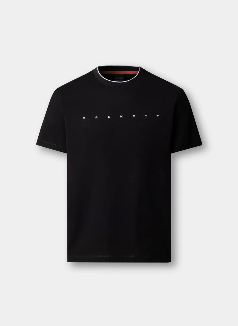 Hackett Classic Fit Short Sleeve Branded T-Shirt