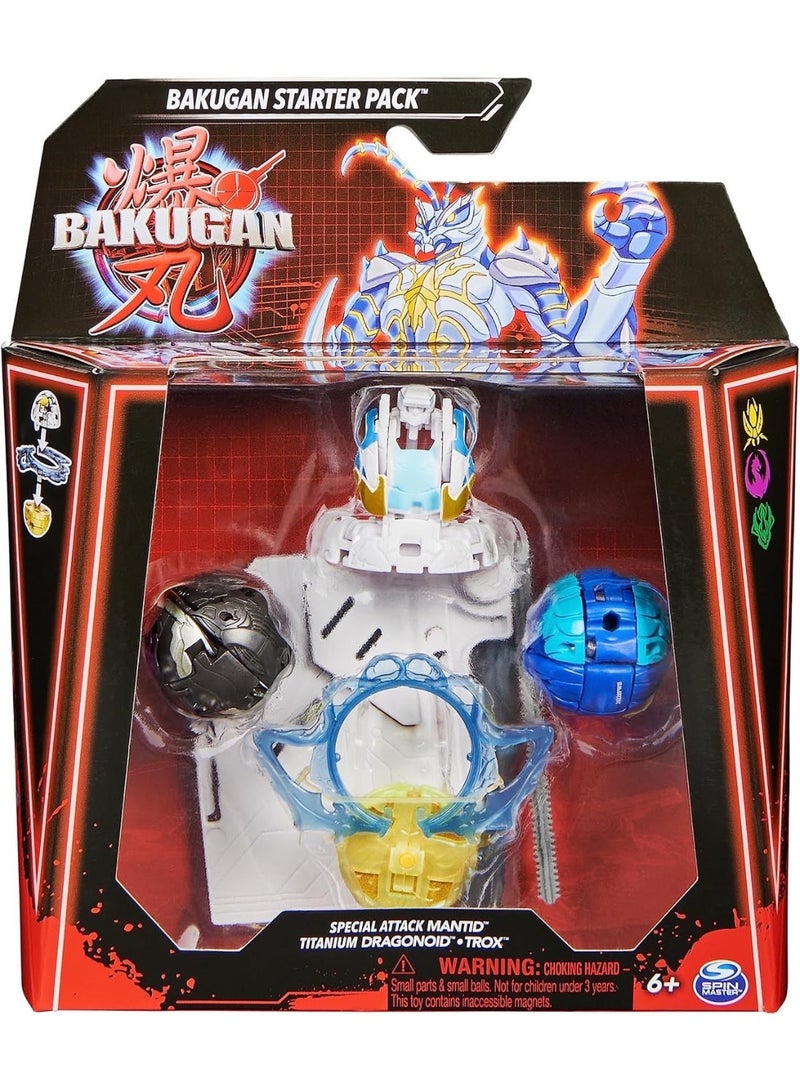 Bakugan 3.0 Starter Pack S1 | Bakugan Battle Toy Set | Collectible Action Figures | Transforming Battle Game | Kids Interactive Toy | Bakugan Starter Set | Assorted Styles - Image 3