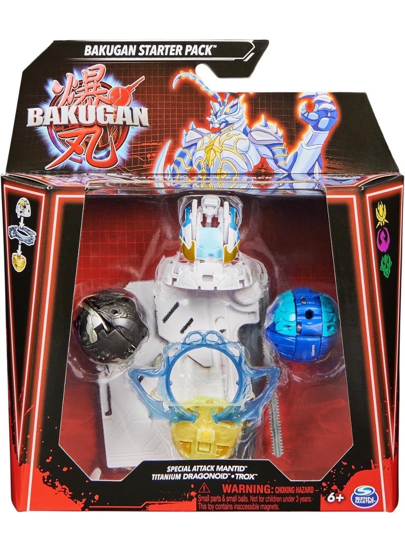 Bakugan 3.0 Starter Pack S1 | Bakugan Battle Toy Set | Collectible Action Figures | Transforming Battle Game | Kids Interactive Toy | Bakugan Starter Set | Assorted Styles - Image 5