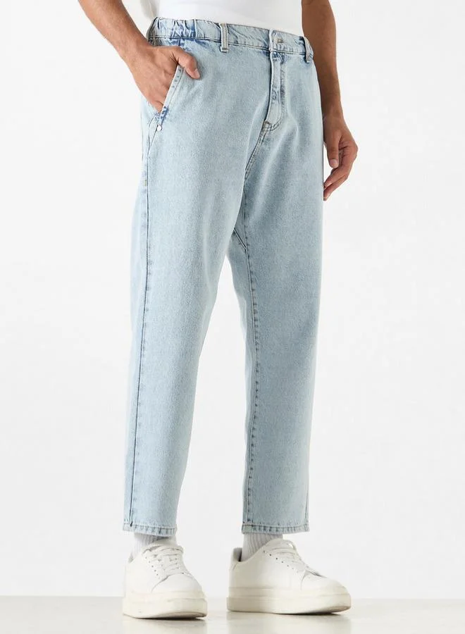 Lee Cooper Slouchy Fit Mid-Rise Jeans