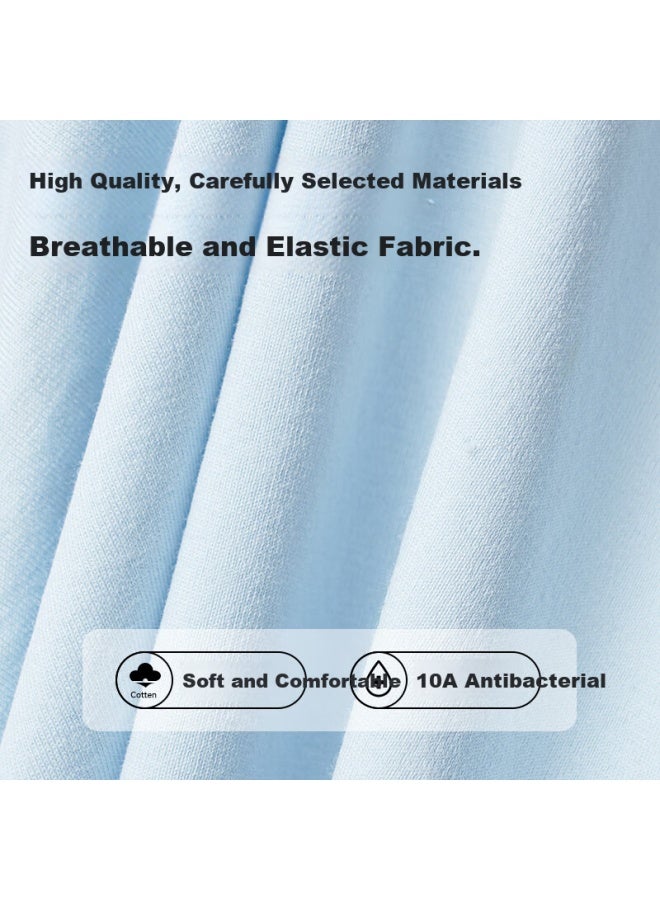 MIIOW Men's Underwear  New [10a Antibacterial] Mulberry Silk Boxer Briefs Comfortable 3-pack - Image 4