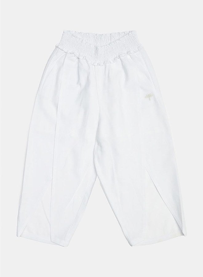 Tyess Girl White Trousers - Image 5