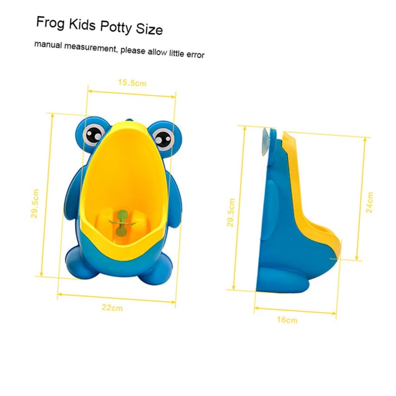 Blue Detachable Tank Pee Potty For Boys And Girls Standing Urinal Potty - Image 3