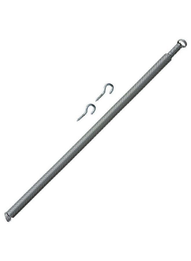 ACE Zinc Plated Adjustable Metallic Door Spring Silver 0.5 x 18.5 Inch 5287461  - Image 1
