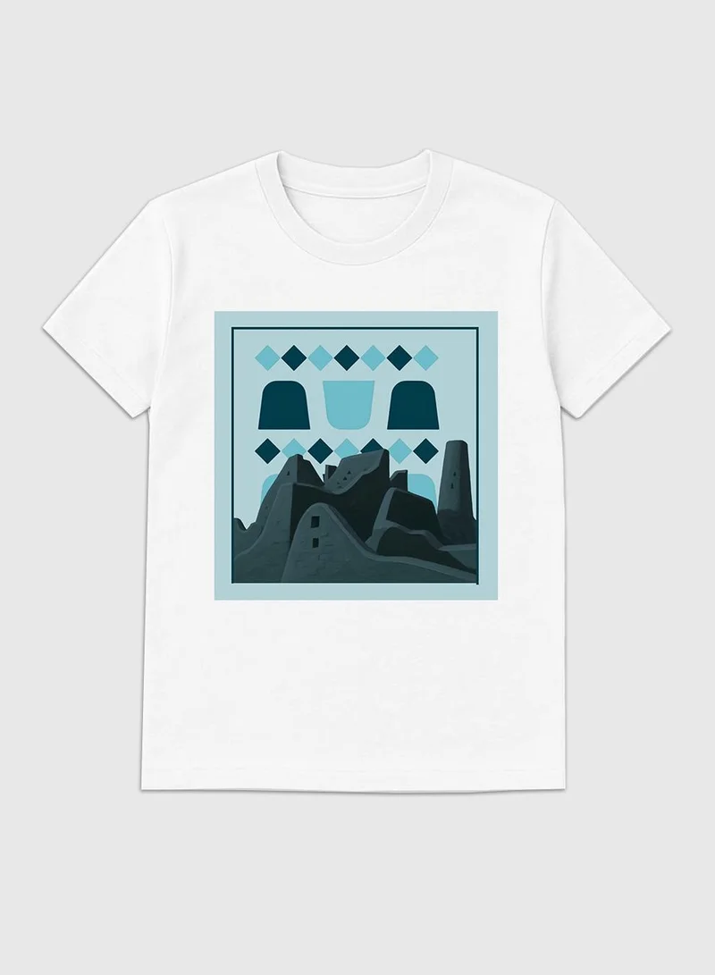 Lowha Cotton T-Shirt for Saudi National Day, Founding Day, Everyday Saudi Pride Wear for Women & Men
