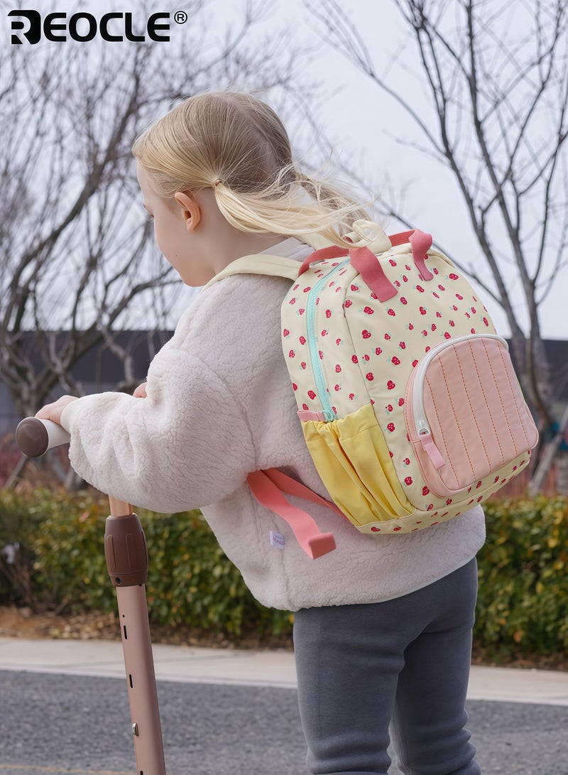 REOCLE Girl's Backpack with Cartoon Design and Breathable Comfort Mini Daypack for School Weekend Travel - Image 2