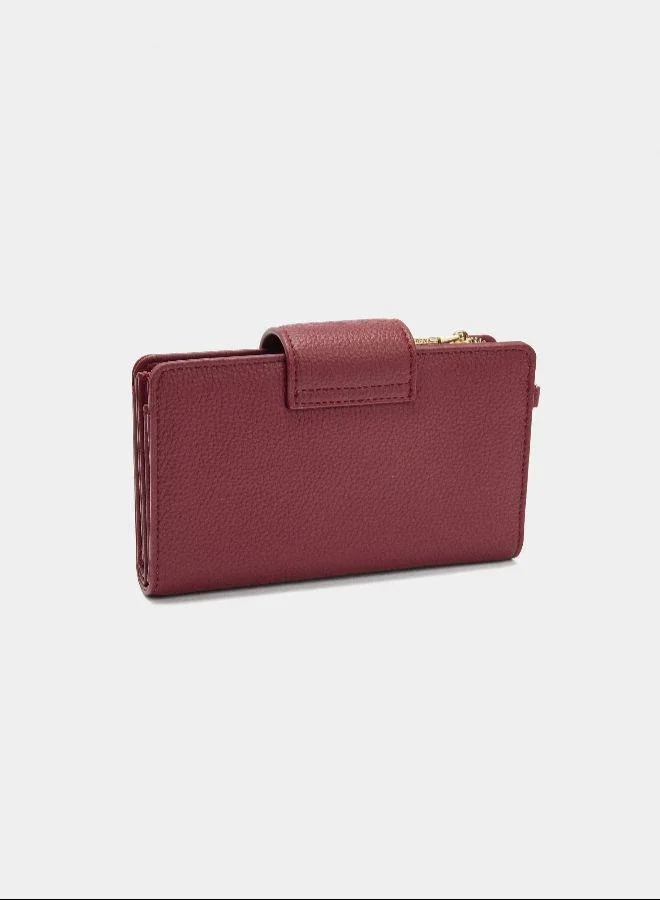 PARFOIS Red Wallet with mobile phone pocket for Women | Best Price UAE