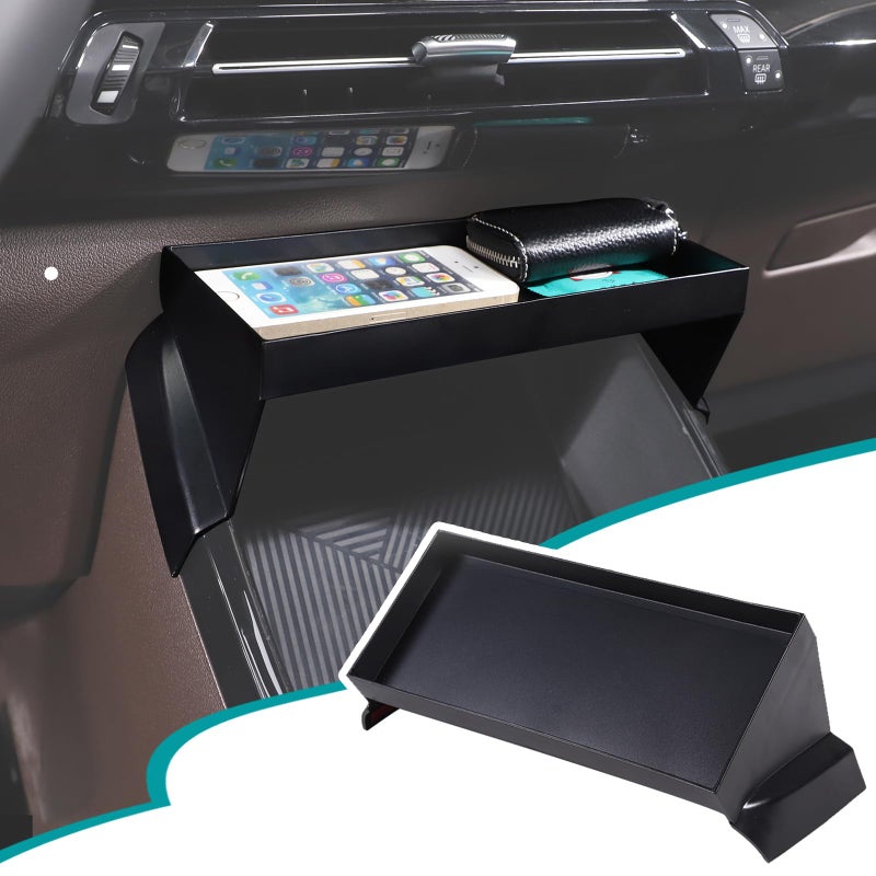 Hudiriy ABS Central Control Storage Box Compatible with BMW X1 U11 2023 2024 Storage Box Under Central Control air Outlet Interior Organizer Accessories