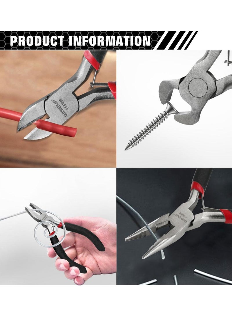 وايزأب مجموعة كماشة صغيرة 115 مم/4.5 بوصة - Image 2