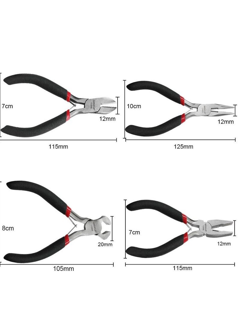 وايزأب مجموعة كماشة صغيرة 115 مم/4.5 بوصة - Image 3