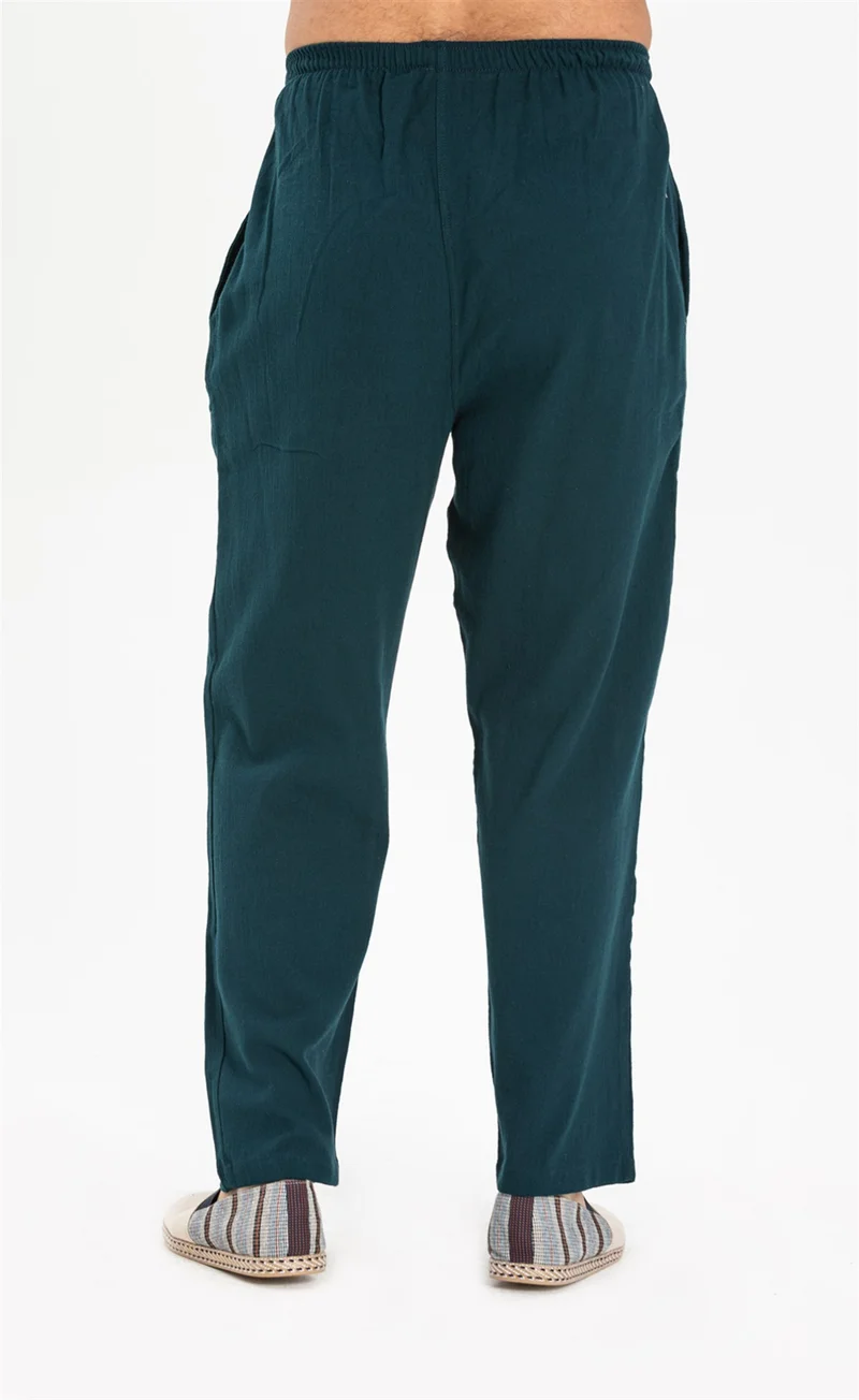 اكبينيز Şile Cloth Men's Shalwar Pants Petrol Ptrl