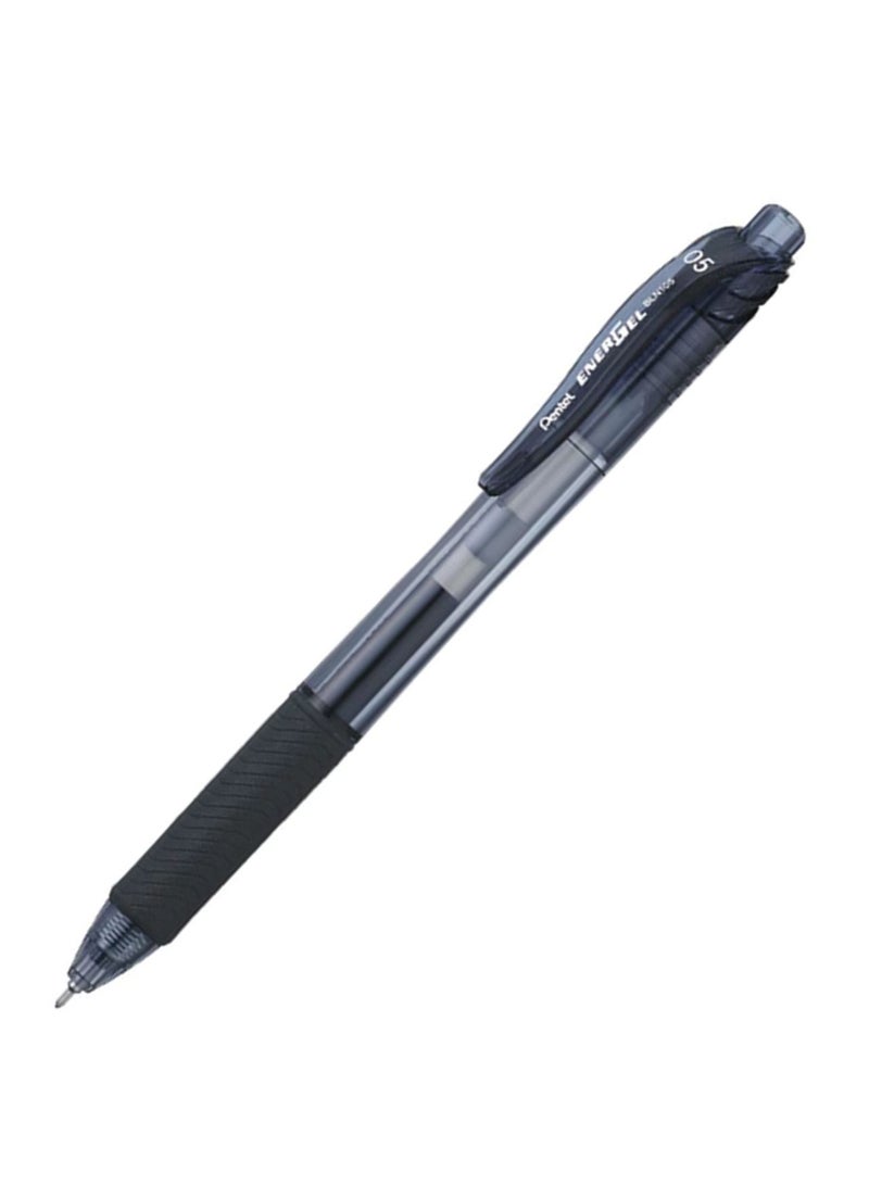 Pentel قلم حبر جل إنرجيل 12 قطعة رأس 0.5 مم حبر أسود - Image 2