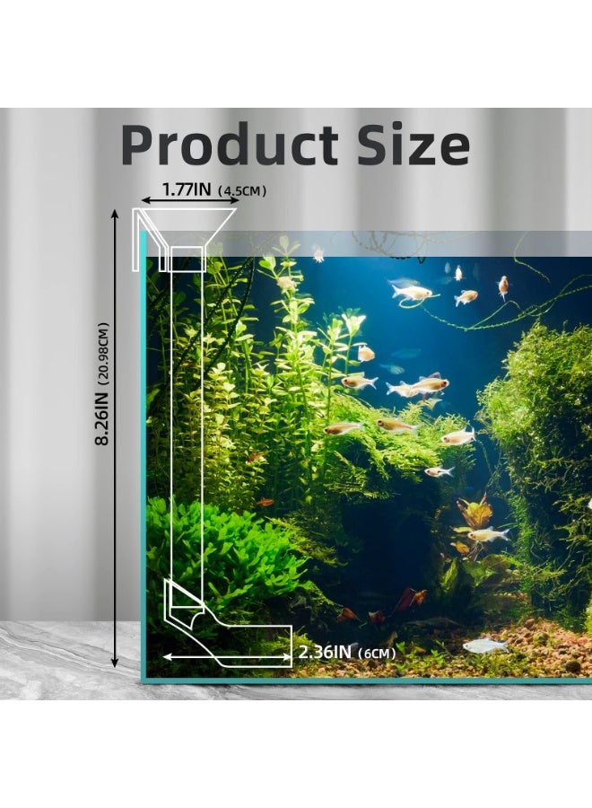 طبق تغذية الروبيان، حوض أسماك أنبوبي، طبق تغذية الروبيان، وعاء تغذية الأسماك، مجموعة أنبوب وطبق تغذية الروبيان مع كوب شفط، دائرة تغذية، طبق وفرشاة أنبوبية لحوض الأسماك - Image 4