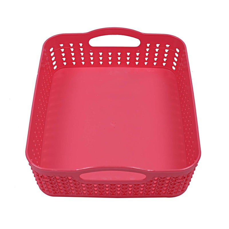 Kuber Industries Plastic 6 Pieces Multipurpose Storage Basket Set (Multi)-CTKTC13437, Standard - Image 4