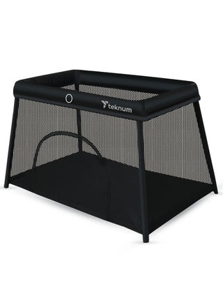 Portable Quick fold Playard, Cot With Zipper Door and Carry Bag - Midnight Black - pzsku/Z0CB8AB40A7CDE42AF70CZ/45/_/1668168094/129aee80-2b2f-4a10-b1a7-1b1f01c2a1f5