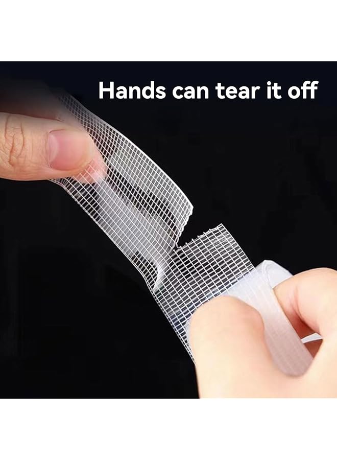 erorex 2Pcs 2 Cm X 5 M Premium Double Sided Carpet Tape Heavy Duty Clear Adhesive Tape For Carpets Arts And Crafts Woodworking  - Image 3