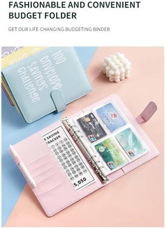 erorex Budget Binder 100 Envelopes Challenge Binder Money Saving Challenge Budget Binder With Cash Envelopes Savings Challenge Book Easy And Fun Way To Save  - Image 3