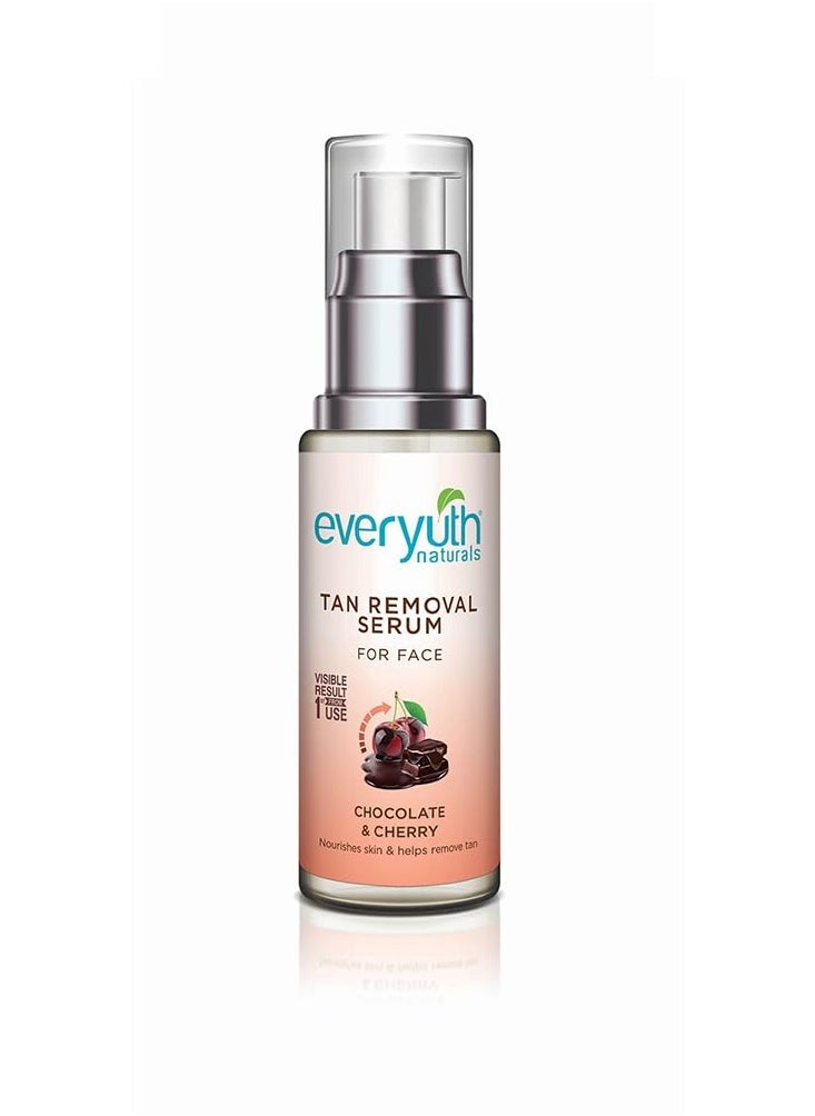 Everyuth Naturals Pure and Light Tan Removal Choco Cherry Serum 30ml - pzsku/Z0CB8DE865BAF67E44C5DZ/45/_/1713439857/63e0a7cb-62cd-4af9-96a2-433b723174a9