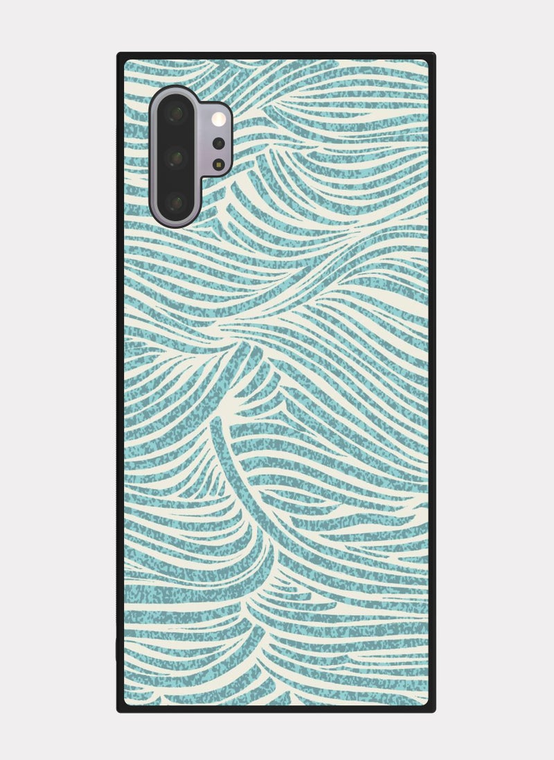PXLAAT Samsung Galaxy Note 10 Plus case cover Sea Waves Pattern - Image 1