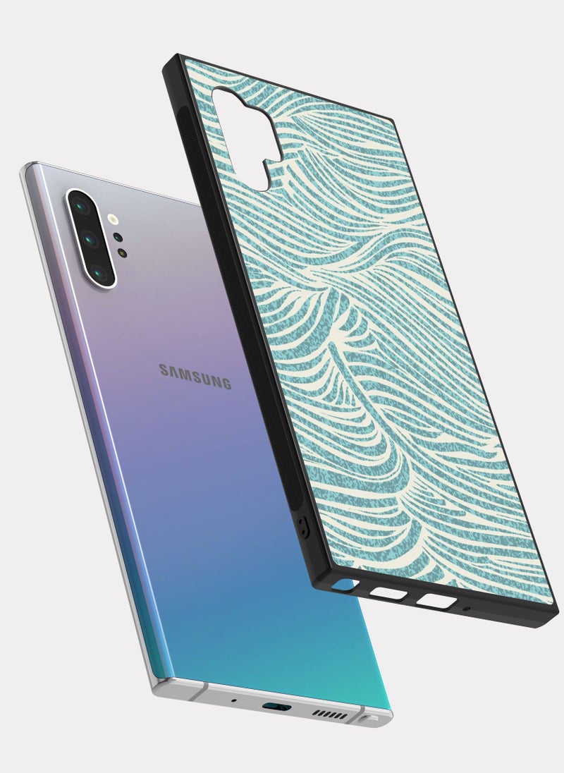 PXLAAT Samsung Galaxy Note 10 Plus case cover Sea Waves Pattern - Image 2