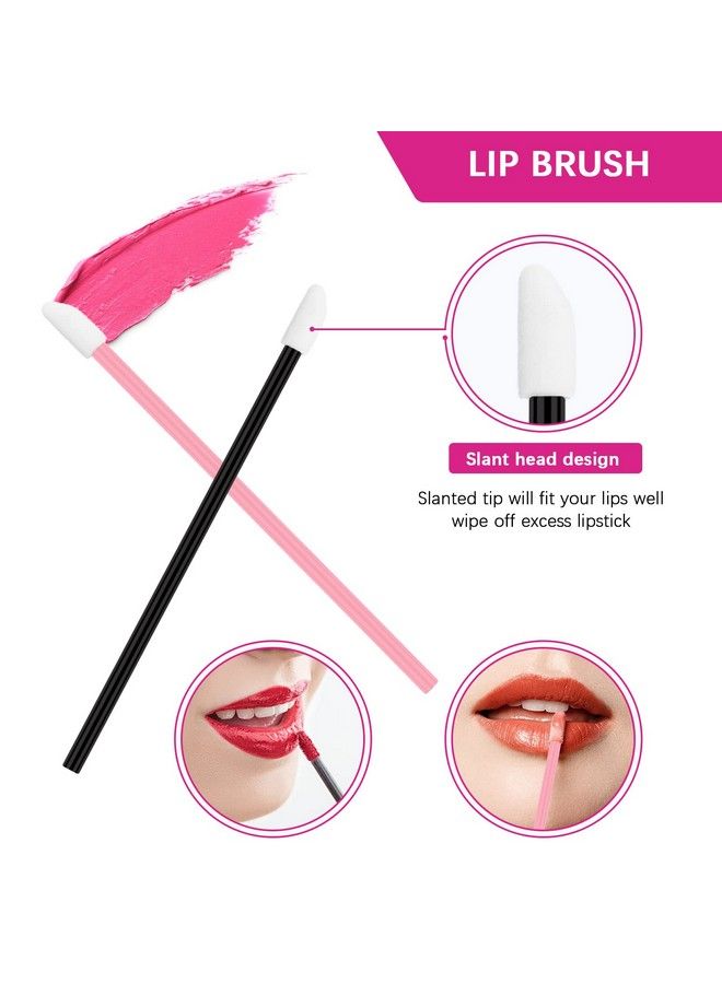 Rolybag Disposable Makeup Applicators Kit Mascara Wands Eyeliner Brushes Lip Applicators Eyeshadow Applicators Disposable Makeup Tools With Organizer Box For Easy Portability - Image 5