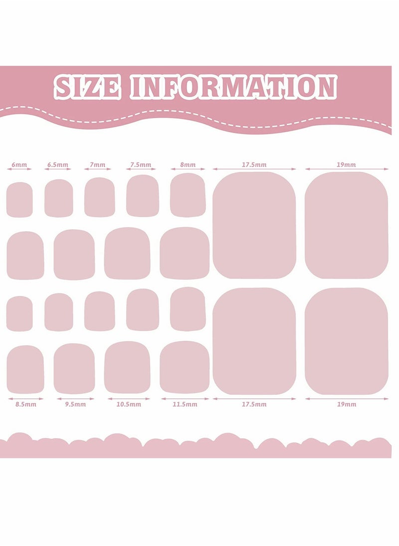 SYOSI Toenail Stickers, Glitter Toenail Wraps, 16 Sheets 352 Pieces, Adhesive Toenail Art Polish Decals Full Wrap Polish Stickers Tips, for Women DIY Toenails Designs  - Image 3