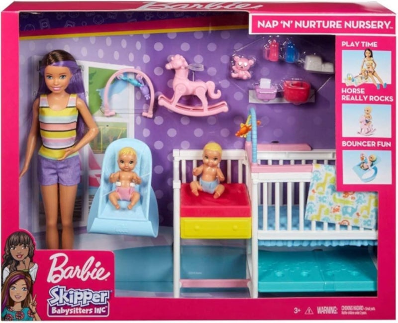 Barbie Skipper Babysitters Nurture Nursery