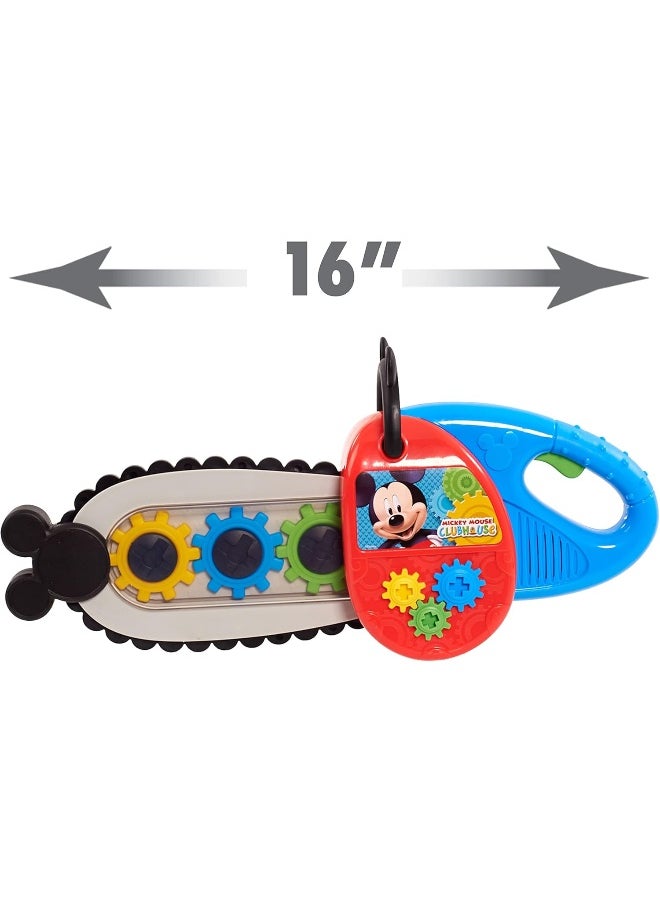 Just Play العب فقط لعبة Disney Junior Mickey Mouse Clubhouse Gear ‘N Go Chainsaw  - Image 4