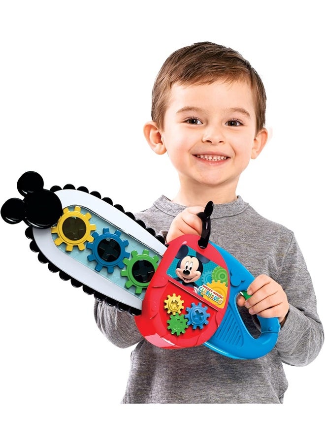 Just Play العب فقط لعبة Disney Junior Mickey Mouse Clubhouse Gear ‘N Go Chainsaw  - Image 2