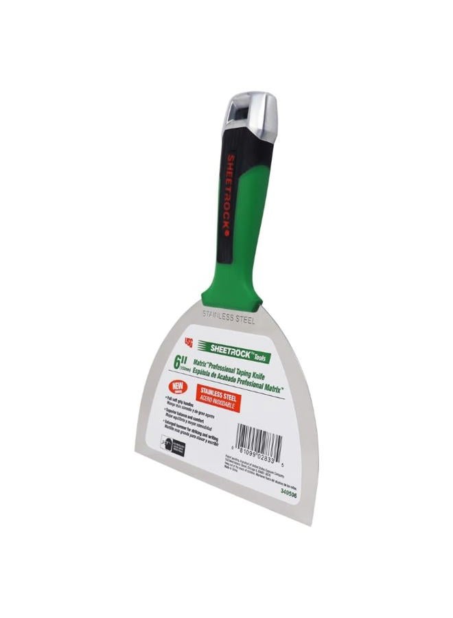 Sheetrock USG Sheetrock MATRIX Professional Joint Knives (6-Inch, Stainless Steel) - Image 3