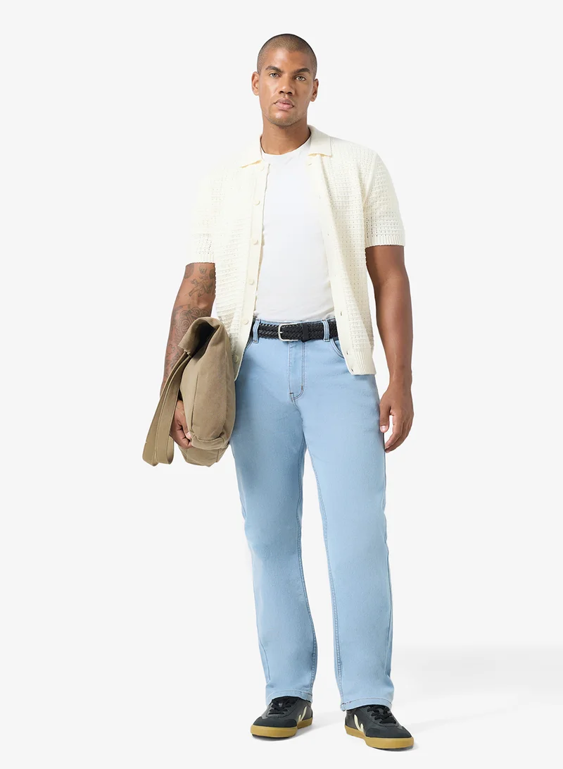 Casual Straight Fit Jeans