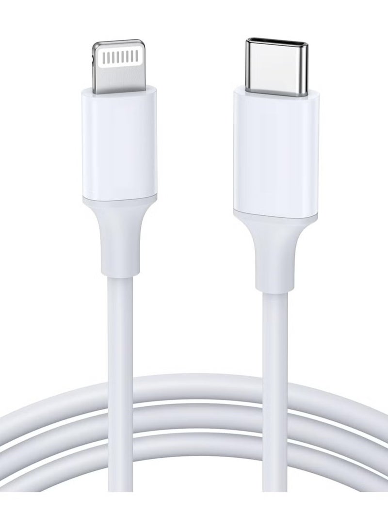 URBBKING iPhone Charger Cable 1M [MFi Certified] USB C to Lightning Cable Fast Charging Power Delivery PD 20W iPhone Cable for iPhone 14/14 Pro/14 Plus/14 Pro Max, iPad Pro, iPhone 8-13 All Series  - Image 1