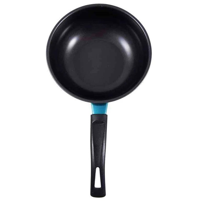 DecorTwist Aluminium Mini Saucepan NonStick Milk Pan with Handle Heating Milk Butter Coffee Tea Oil Induction Gas Compatible Durable FoodGrade Cookware 6x6x28cm 217g Black - Image 4