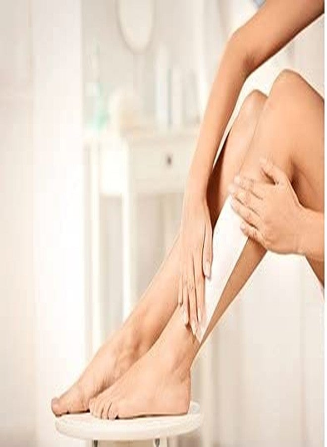 Plenteous مجموعة كبيرة من شرائح إزالة الشعر بالشمع للنساء، شرائح شمع غير منسوجة، شرائح لإزالة الشعر من كامل الجسم، للاستخدام على الساقين والإبطين والوجه والحواجب (أبيض) (35) - Image 2