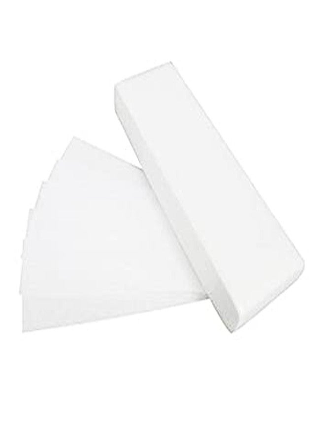 Plenteous مجموعة كبيرة من شرائح إزالة الشعر بالشمع للنساء، شرائح شمع غير منسوجة، شرائح لإزالة الشعر من كامل الجسم، للاستخدام على الساقين والإبطين والوجه والحواجب (أبيض) (35) - Image 1