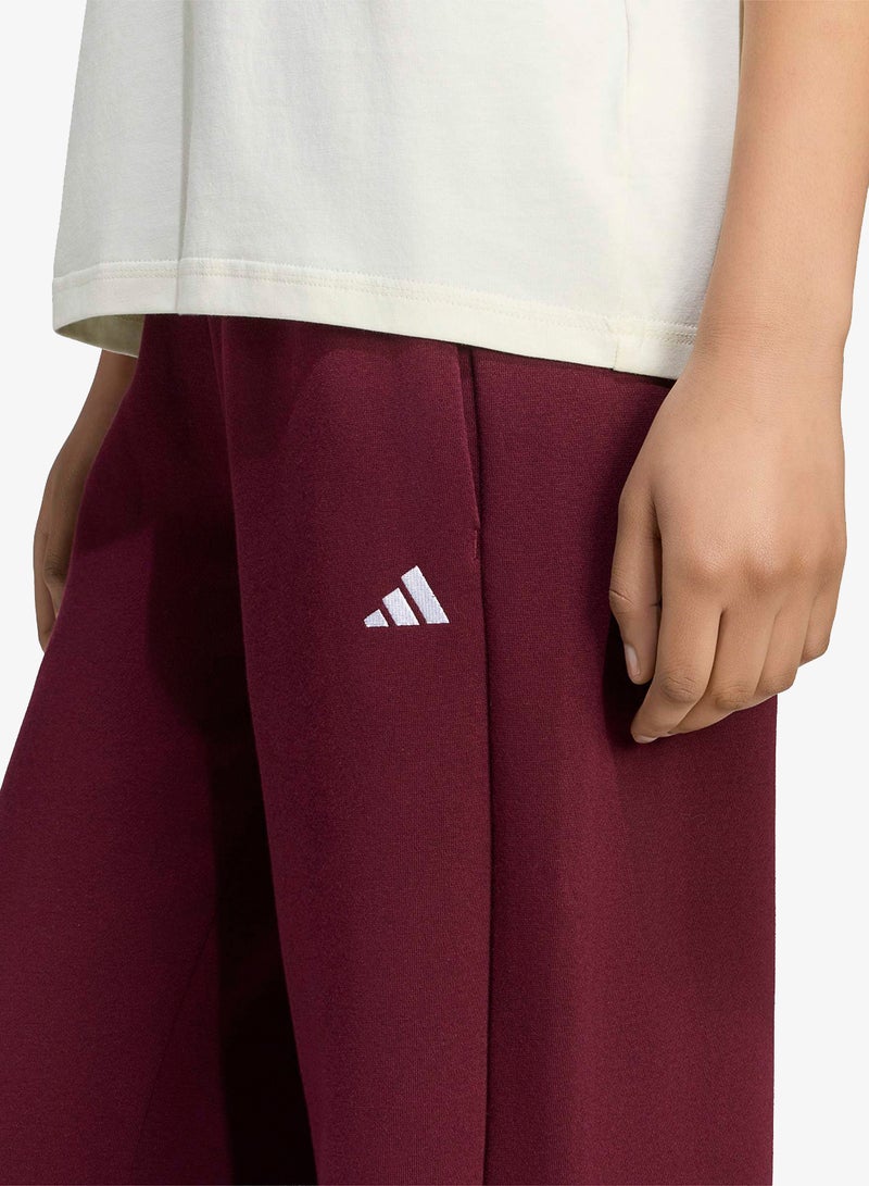 Adidas Small Logo Feel Cozy Open-Hem Joggers - Image 3