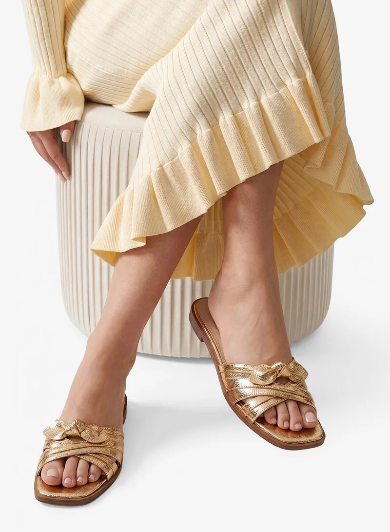 ALDO  Sunbeam Single Strap Flat Sandals for Women | Best Price UAE