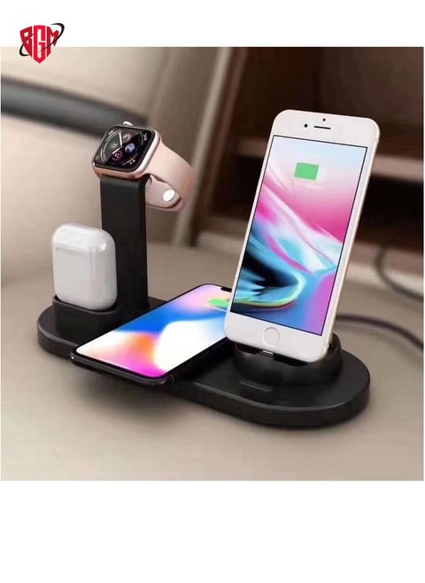 Professional Fast Wireless Charger for Apple iPhone,/Android/Smartwatch and Air Pods