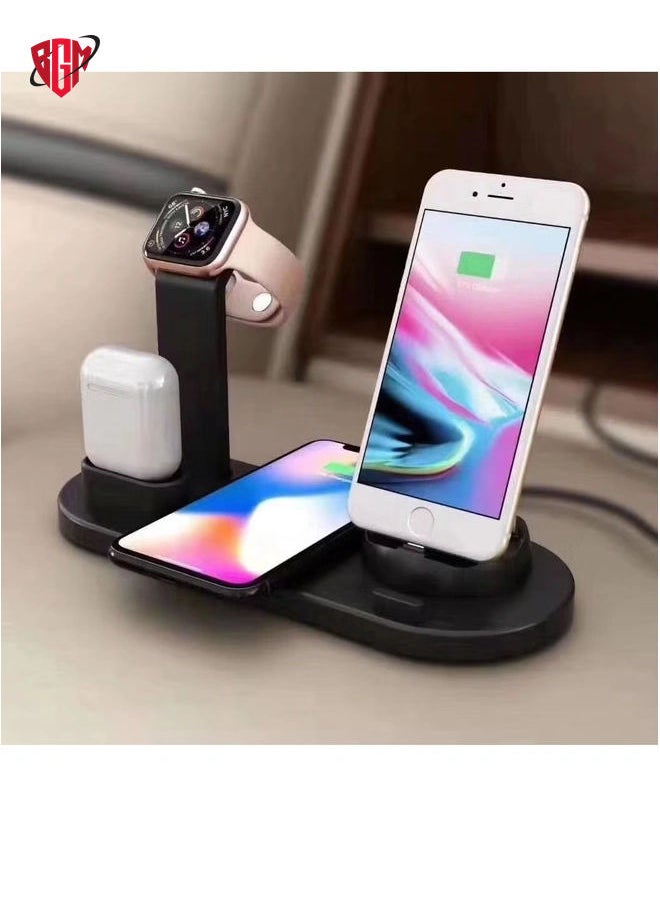 BGM - Professional Fast Wireless Charger for Apple iPhone,/Android/Smartwatch and Air Pods - Image 1