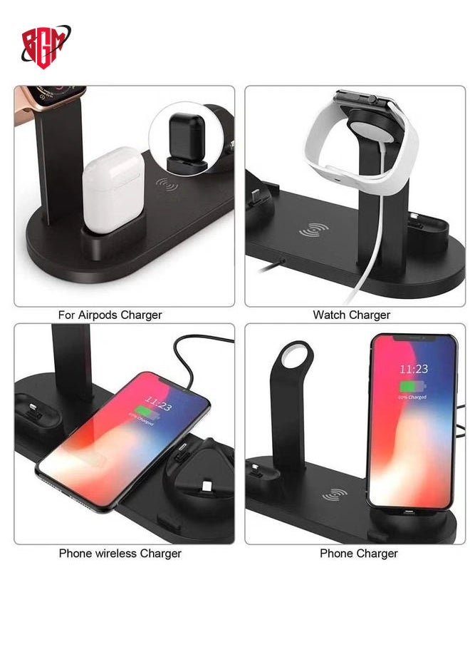 BGM - Professional Fast Wireless Charger for Apple iPhone,/Android/Smartwatch and Air Pods - Image 1